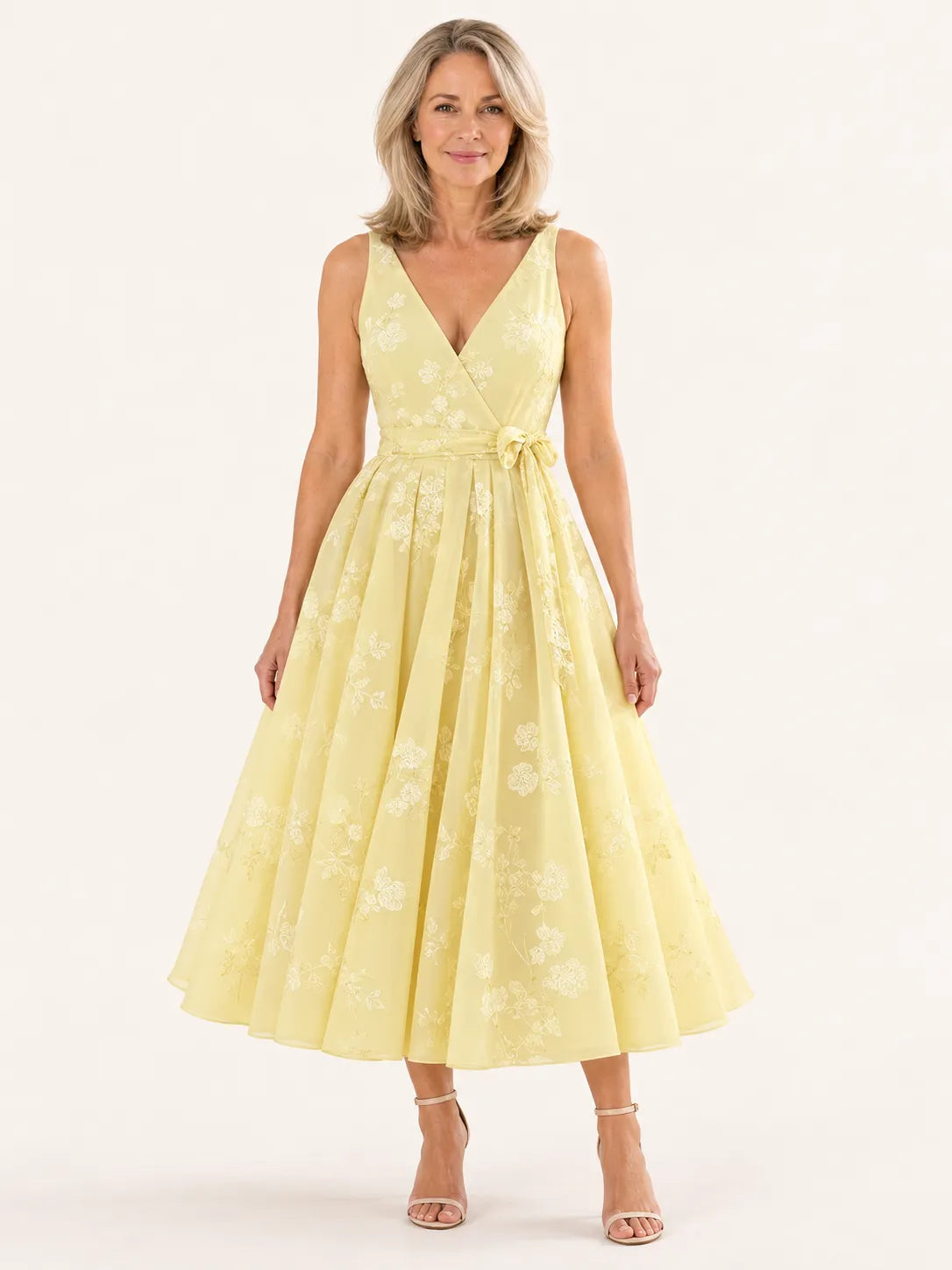 Elara Satin Occasion Dress