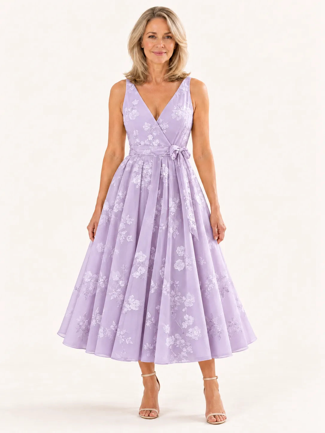 Elara Satin Occasion Dress
