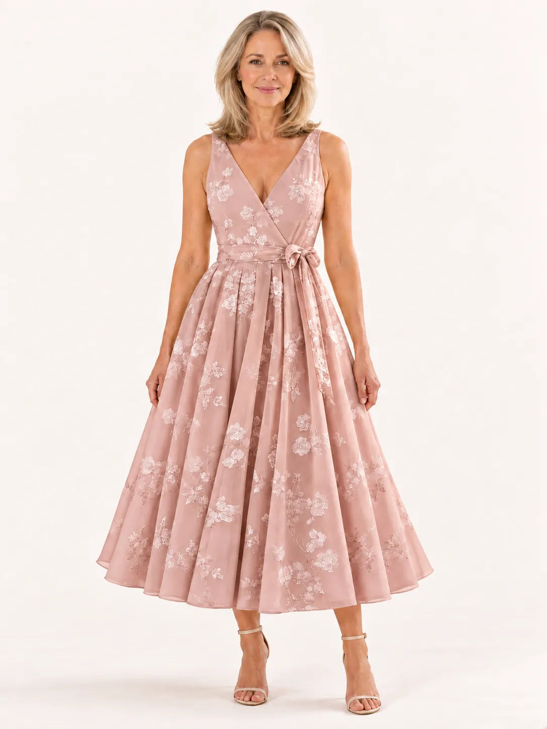 Elara Satin Occasion Dress
