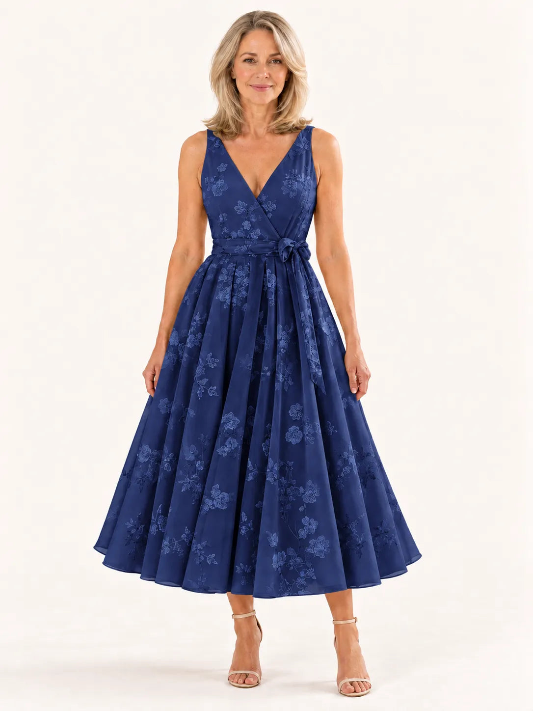 Elara Satin Occasion Dress
