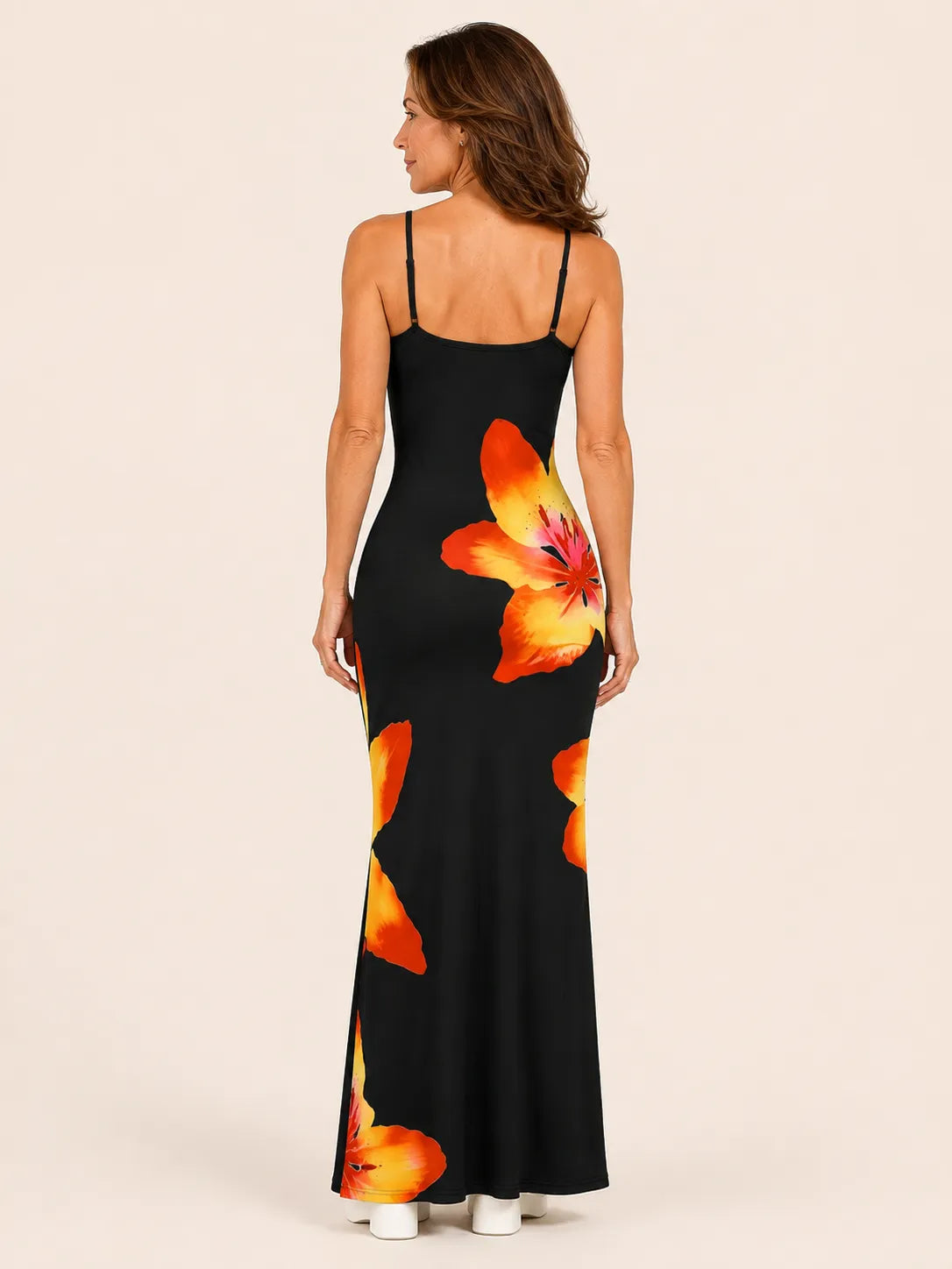 Mia Multi Print A-Line Dress