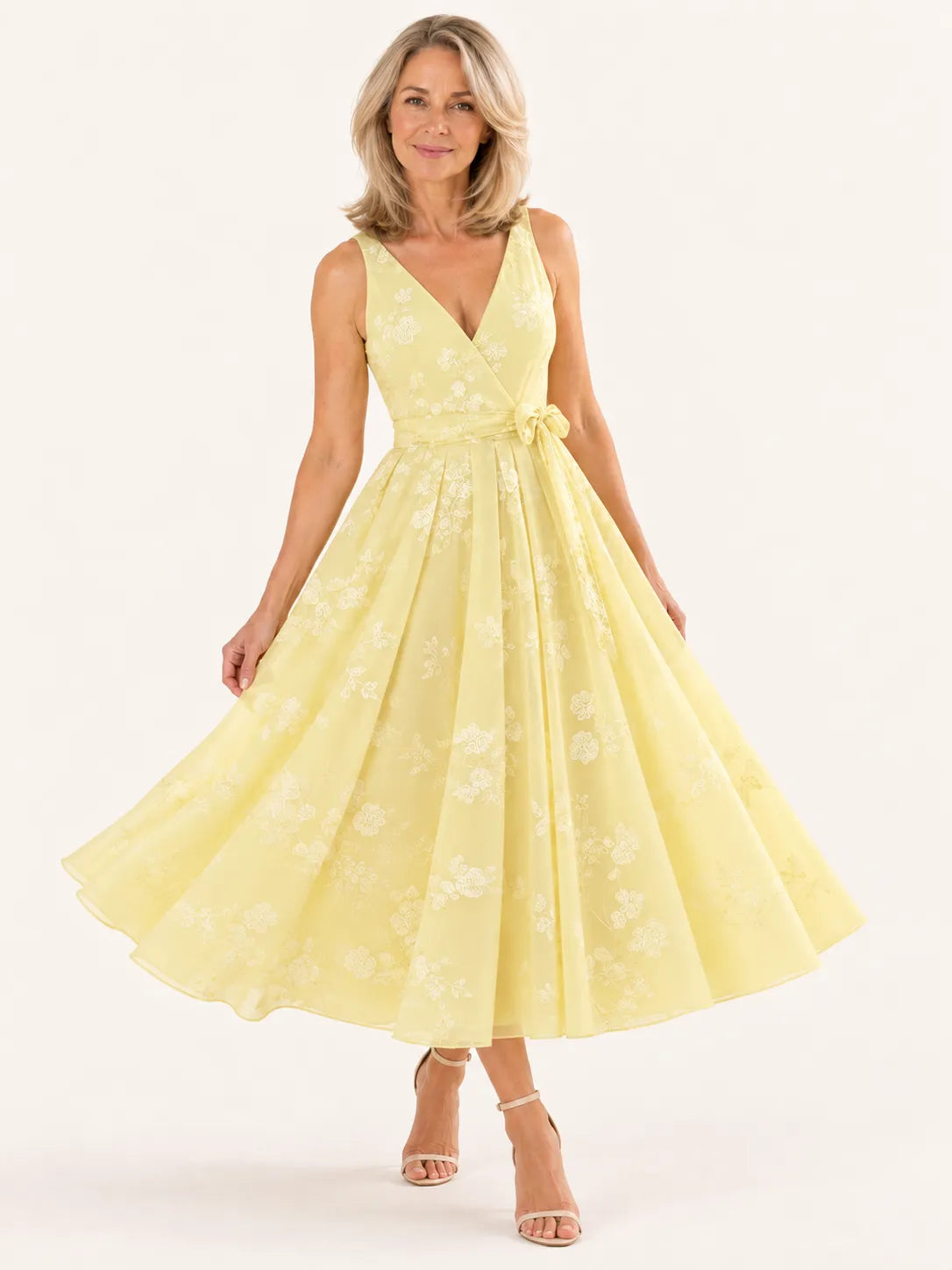 Elara Satin Occasion Dress