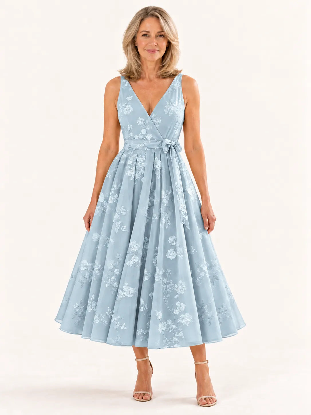 Elara Satin Occasion Dress