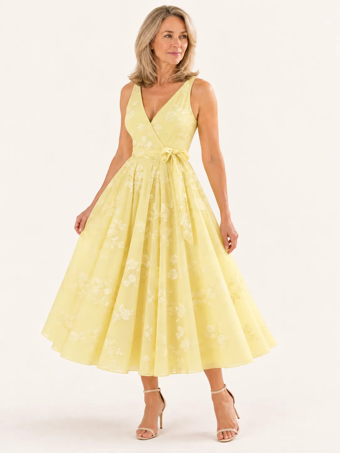 Elara Satin Occasion Dress